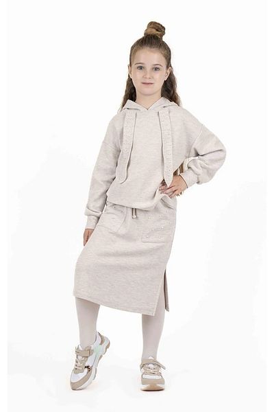 best kids Hanorac cu glugă cu șnur ornamental pentru fete 14070