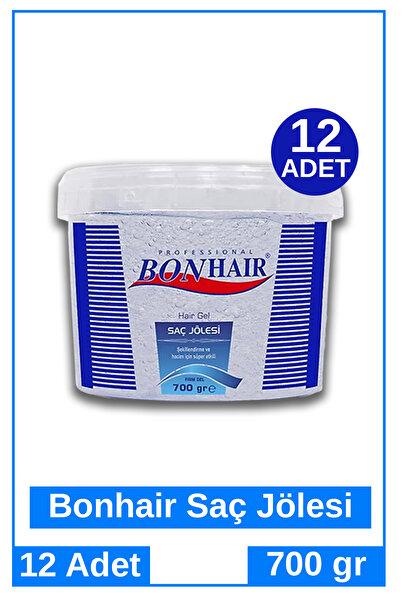 Bonhair Saç Şekillendirici Jöle 700 gr 12 Adet