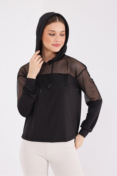 Scorp Red Sweatshirt - Black