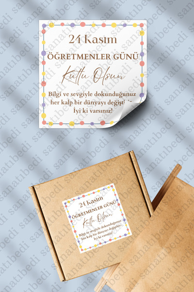 sanatıbedi 50 komada nalepnica za Dan učitelja 24. novembra - Pakovanje za sl...