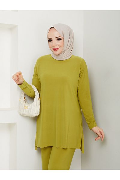 MODAMÜNASİP My Much Wanted Straight Pants Suit with Its Most Beautiful Colors