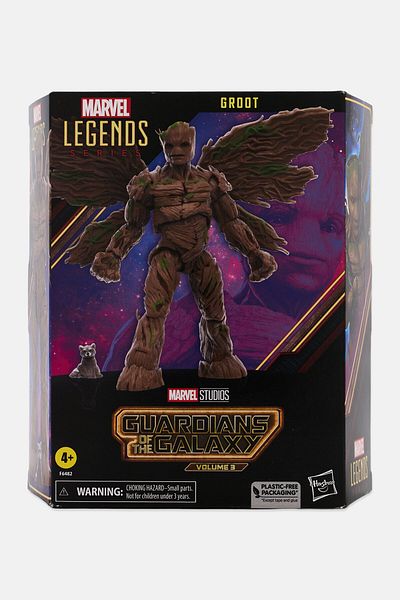 Marvel Guardians of the Galaxy Legends Series Groot Action Figure, Brown