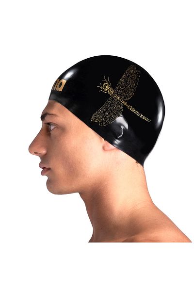 ARENA Molded Pro Ii Signature Collection Unisex Black Swimming Cap 006805800