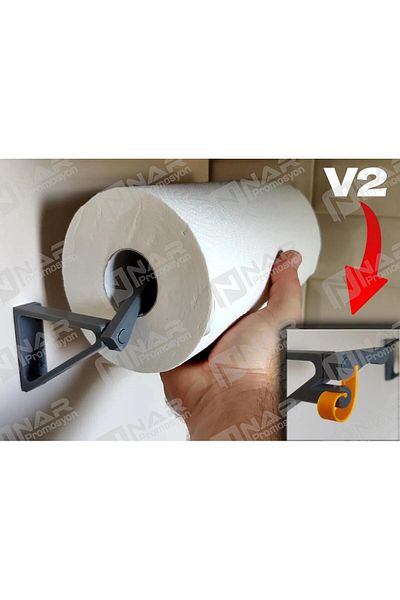 Nar Promosyon Napkin Holder - Towel Napkin Holder - Pritik Plug and Remove - Convenient Napkin Holder