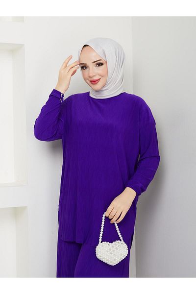MODAMÜNASİP New Season Very Comfortable Stylish Sandy Trousers Suit