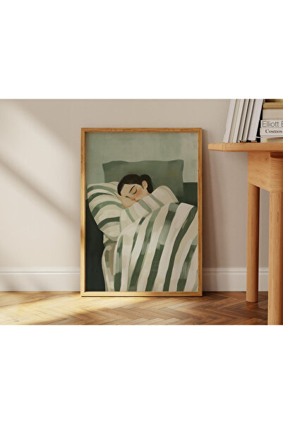 woodhomeworks Tek Bohem Tablo Salon Ofis Dekor Ttk