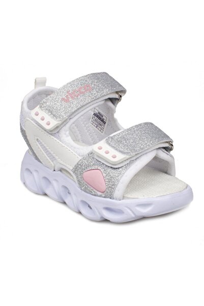 Vicco 332.B21Y189 صندل روي فايلون أبيض فاتح للفتيات