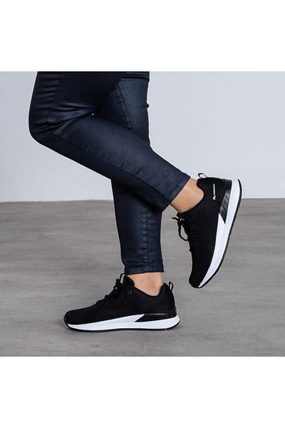 lumberjack 100353825   Connect Black Textile Phylon Sole Lightweight Comfortable Men's Sneakers Sneaker