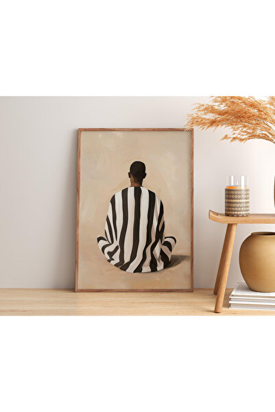 woodhomeworks Tek Bohem Tablo Salon Ofis Dekor Ttk