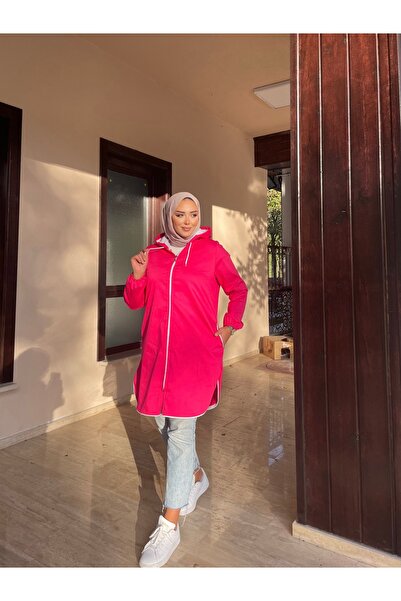 BUTİKMARKAM Kapüşonlu fermuarlı Kap