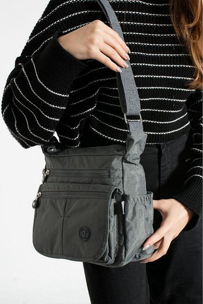 Baginn Geantă de damă Clinker Messenger cu mai multe buzunare acoperită model hidrofugă