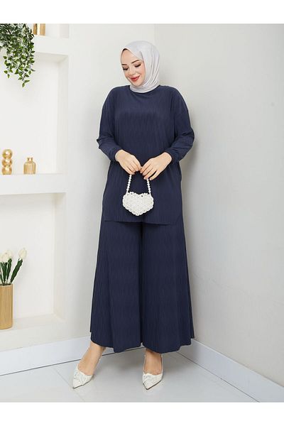 MODAMÜNASİP New Season Very Comfortable Stylish Sandy Trousers Suit