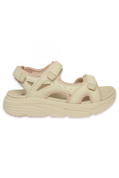 lumberjack Gena 1011513760 Beige Women's Sandals Sandals