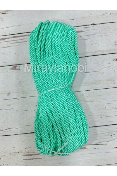 miraylahobi حبل كوردون 8 مم 10 متر أخضر مائي