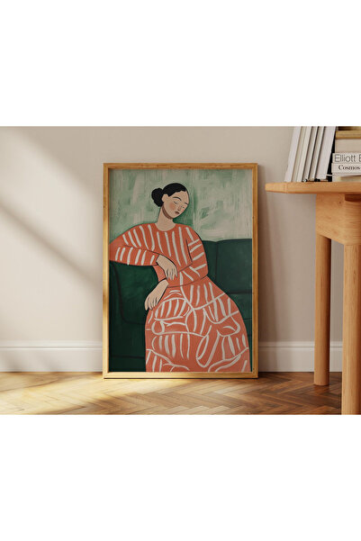 woodhomeworks Tek Bohem Tablo Salon Ofis Dekor Ttk