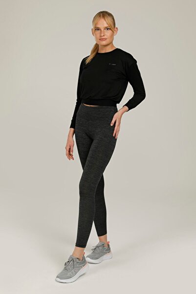 lumberjack Ct125 Basic Leggings 2Fx Antasat Melange Women's Tights Tights