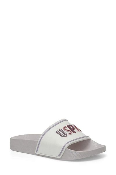 U.S. Polo Assn. Slippers White Slippers