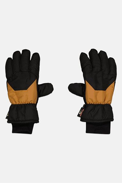 Mossy Oak Men 1 Pair Textured Ski Glove, Black