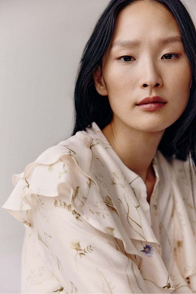 H&M Flounced blouse