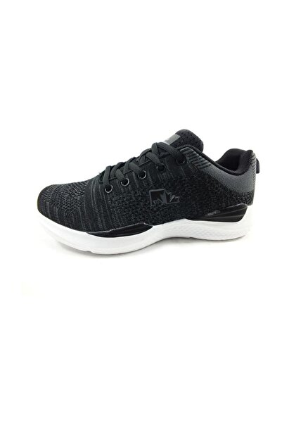 lumberjack Lace-Up Sneakers - Black - Wolky Walking Shoes