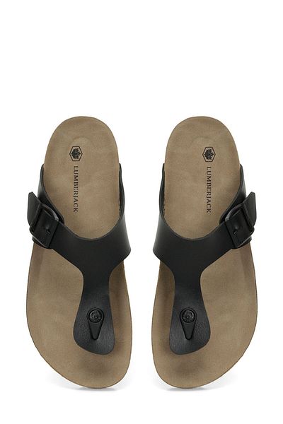 lumberjack Flip Flops Papuci negri pentru bărbați