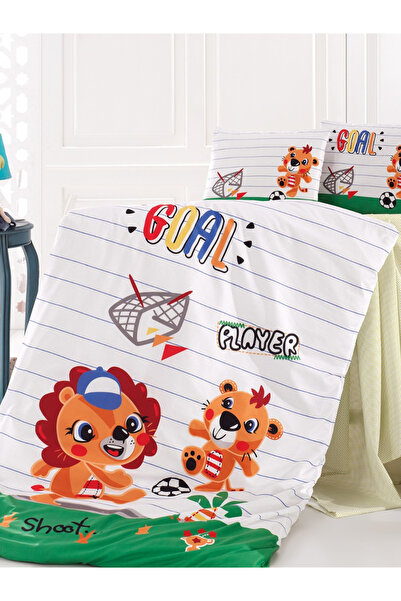 NazeninHome طقم غطاء لحاف أطفال من القطن بنسبة 100% من Player