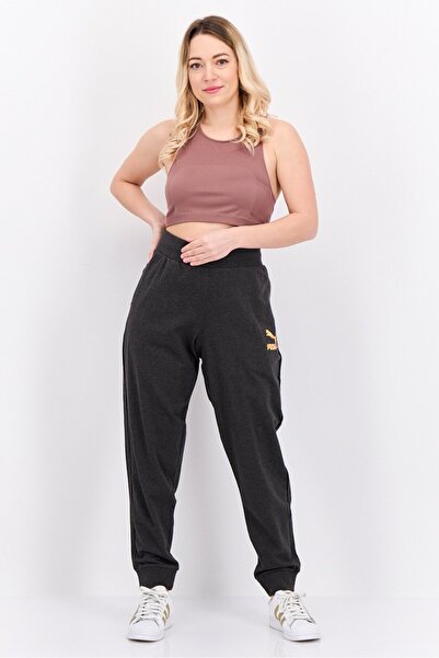 Puma Women Regular Fit Outdoor Sweatpants, Grey