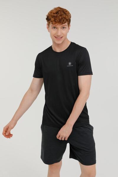 lumberjack Tricou sport Ct100 Basic Pes C pentru bărbați cu mânecă scurtă