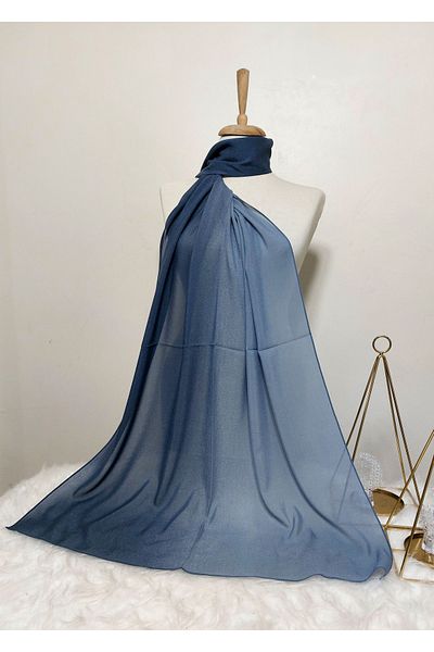 REMOMODA Italian Chiffon Shawl Gradient Model You Can Use Both Sides, High Quality Soft-Soft