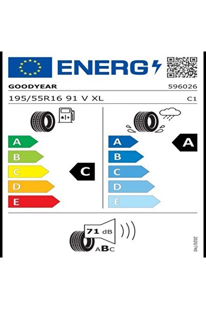Goodyear 195/55 R16 GOODYEAR 91V EAGLE SPORT 2 XL ( ÜRETİM TARİHİ:2024 )