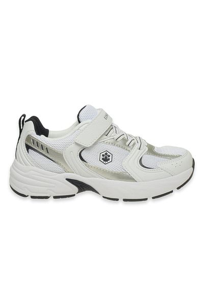 lumberjack Pantofi sport albi pentru fete - Lumberjack4P Pol-F Jr 4Fx