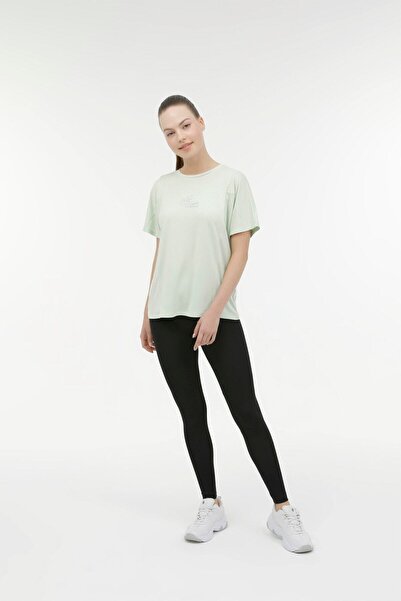 lumberjack W-Ct125 Basic Leggings 3F Black Women's Tights