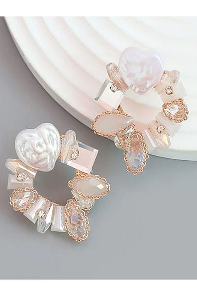 fiore fashion Evening Dress Earrings Women