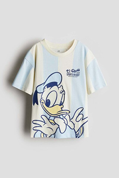 H&M Printed oversized T-shirt