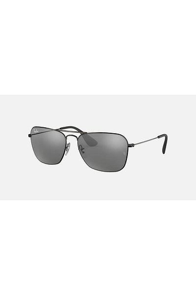 Ray-Ban Unisex Polished Antique Black Sunglasses RB3610 91396G