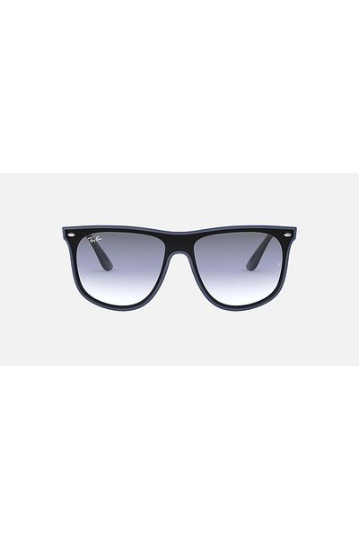 Ray-Ban Unisex BLAZE Matte Blue Sunglasses RB4447N 64170S