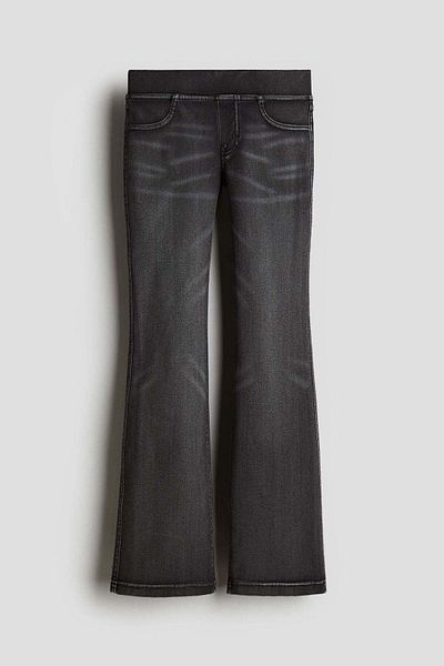 H&M Flared jersey trousers