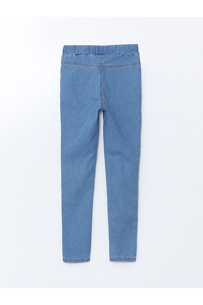LC Waikiki Pantaloni de jeans pentru fete cu talie elastică de sezon nou - S5GN75Z4