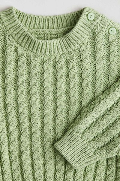 H&M Cable-knit cotton jumper