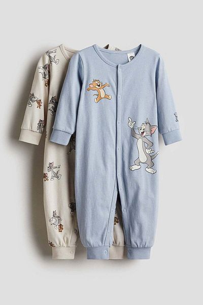 H&M 2-pack printed pyjamas
