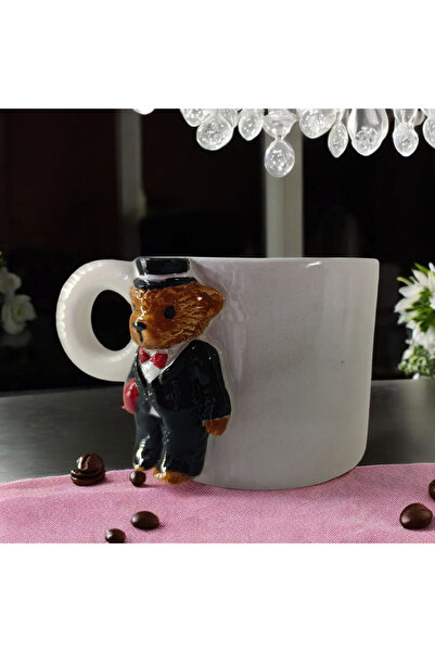 Boni Bon Collection Design 3D Kabartma El Emeği Göz Nuru Damat Teddy Bear Ser...