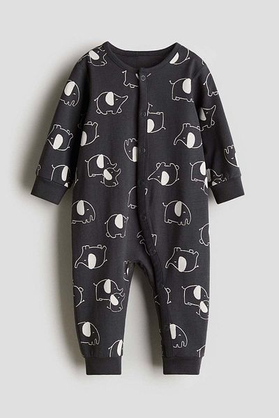 H&M Patterned sleepsuit