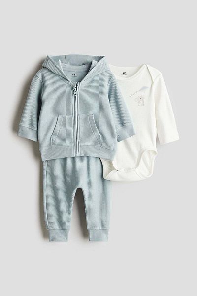 H&M 3-piece Cotton Set