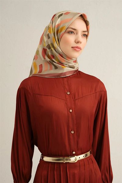 Armine 2025 ΆΝΟΙΞΗ - ΚΑΛΟΚΑΙΡΙ - DJ PURE SILK SCARF ( SURA)-9341