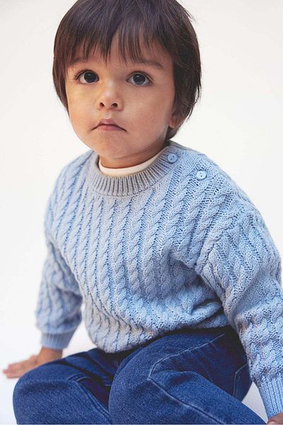 H&M Cable-knit cotton jumper