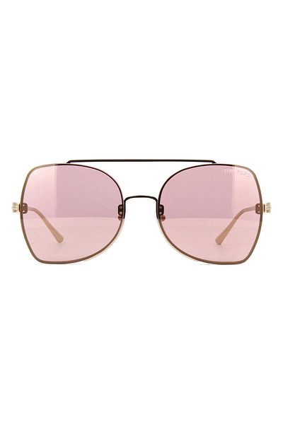 Tom Ford Scout Gold Womn's Sunglasses FT0656/S 28Z