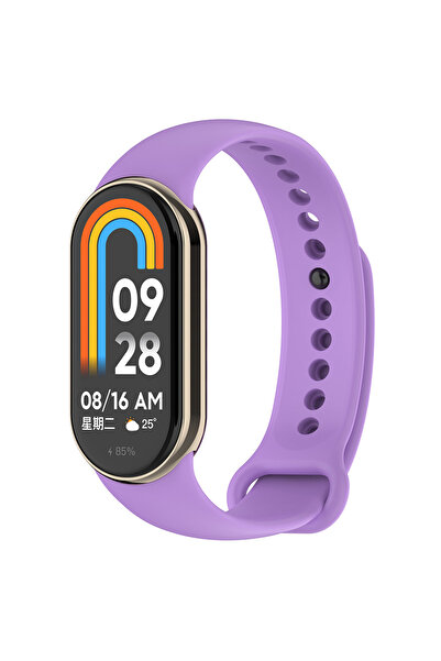 morfide Xiaomi Mi Band 8 Compatible Series Classic Cord Silicone Strap Strap