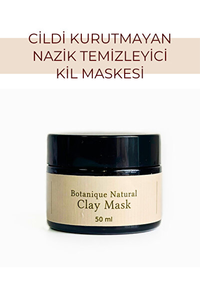 GAIA BOTANIQUE Arındırıcı, Renk Tonu Eşitleyici, Canlandırıcı Doğal Kil Maske...