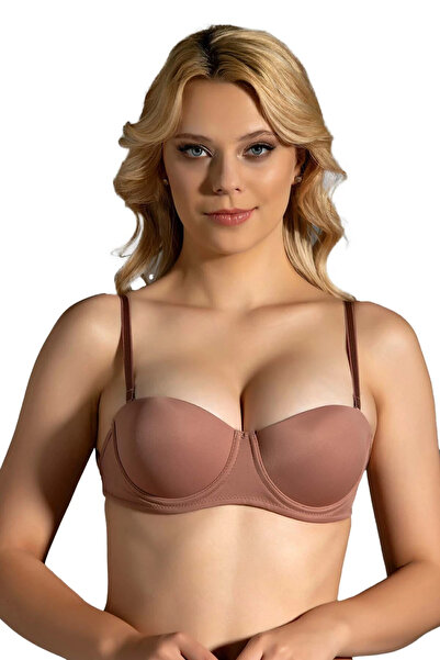 Fily Underwear New Bra Underwire Push up Support Back Transparent Strapless Bra