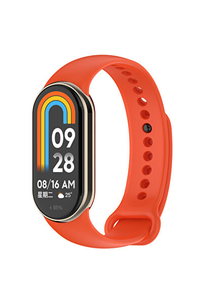 morfide Xiaomi Mi Band 8 Compatible Series Classic Cord Silicone Strap Strap